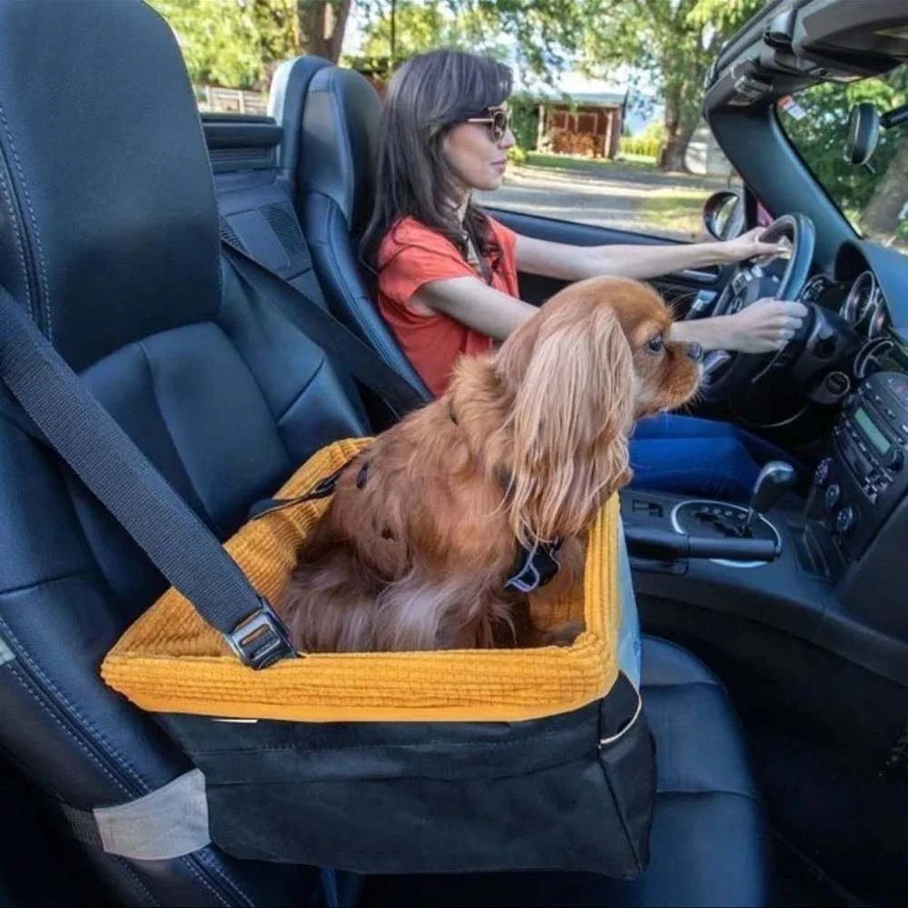 Kurgo Rover Dog Car Booster Seat for Dogs up to 13.5kg Dog Car Travel K00044